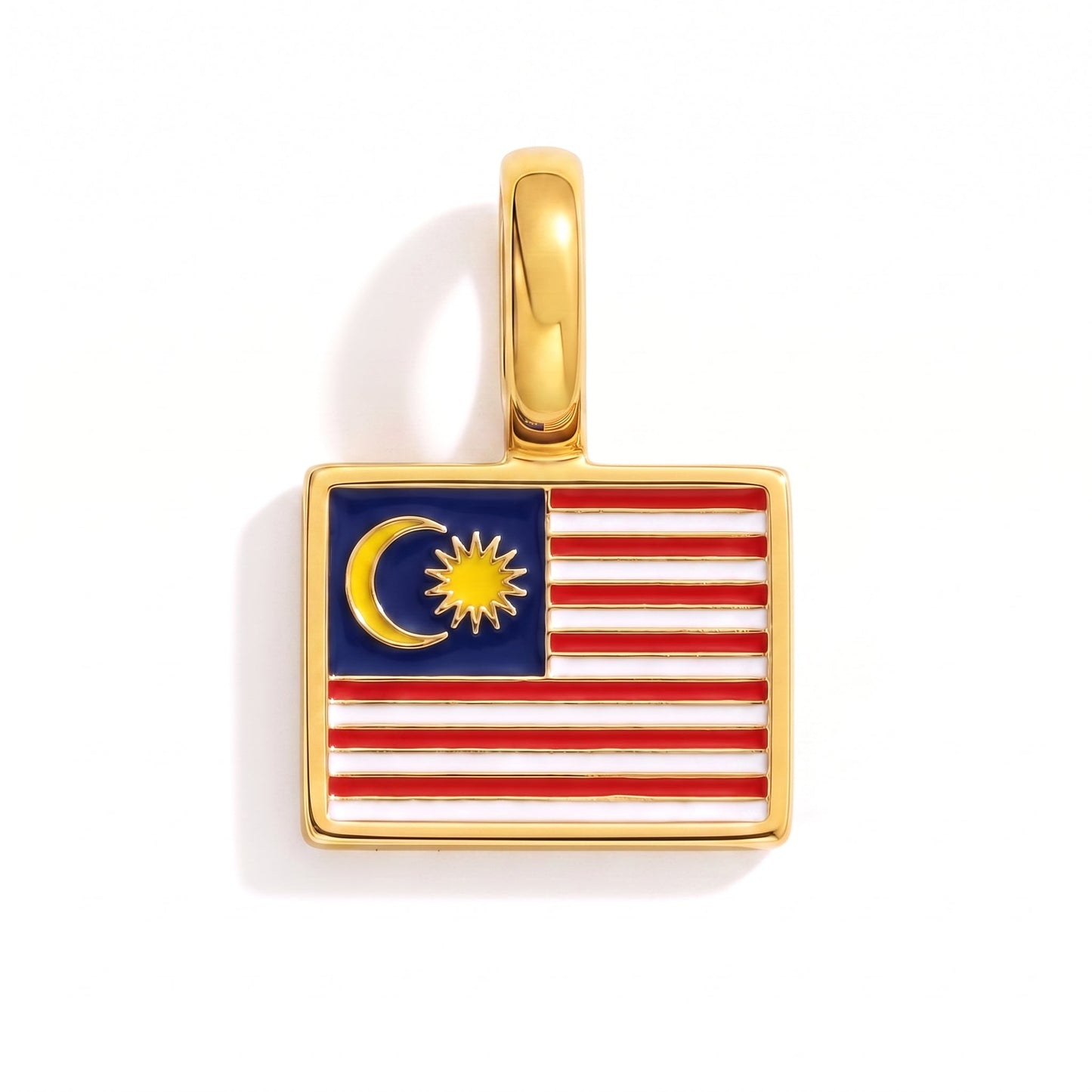 Charm malaysia – square gold