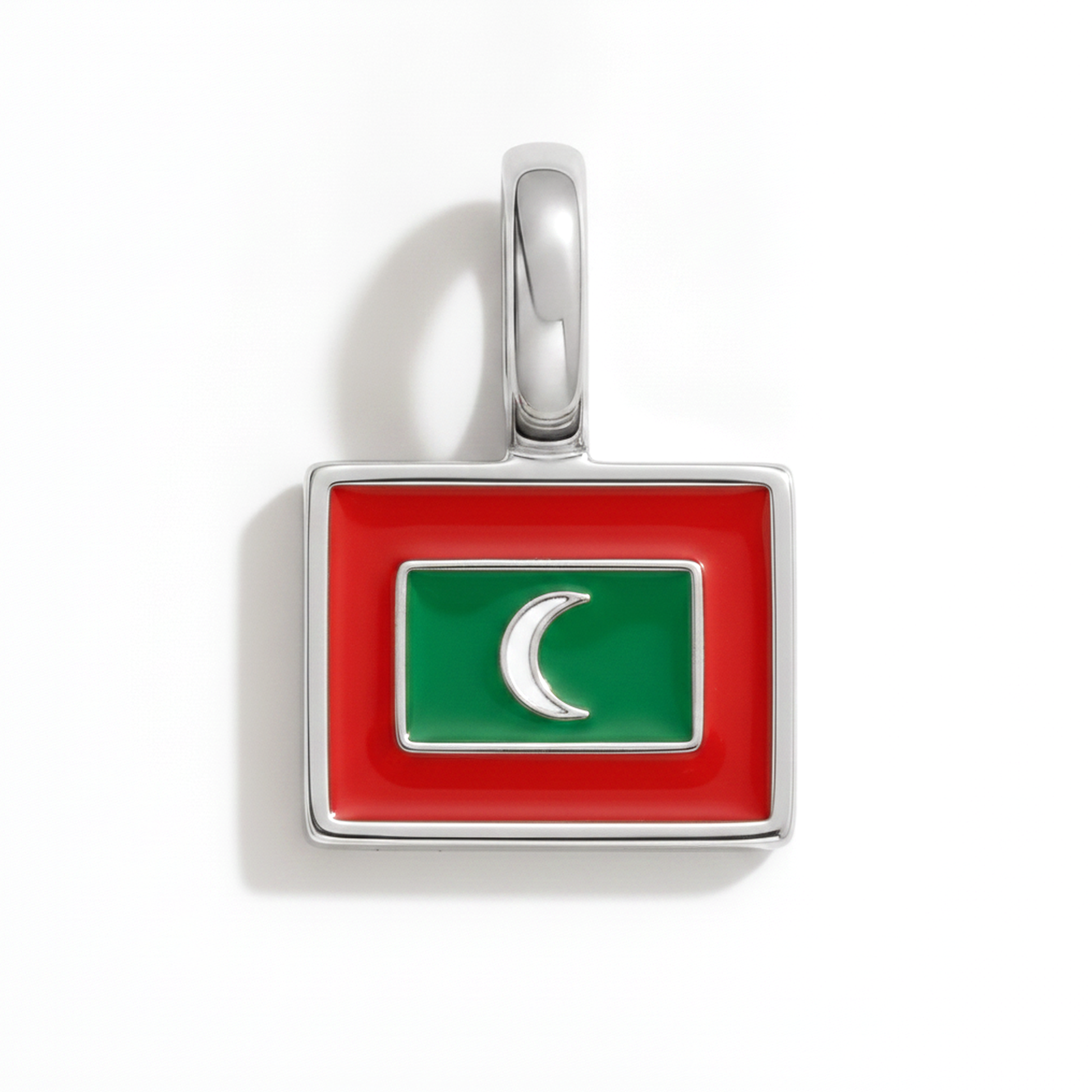 Charm maldives – square silver
