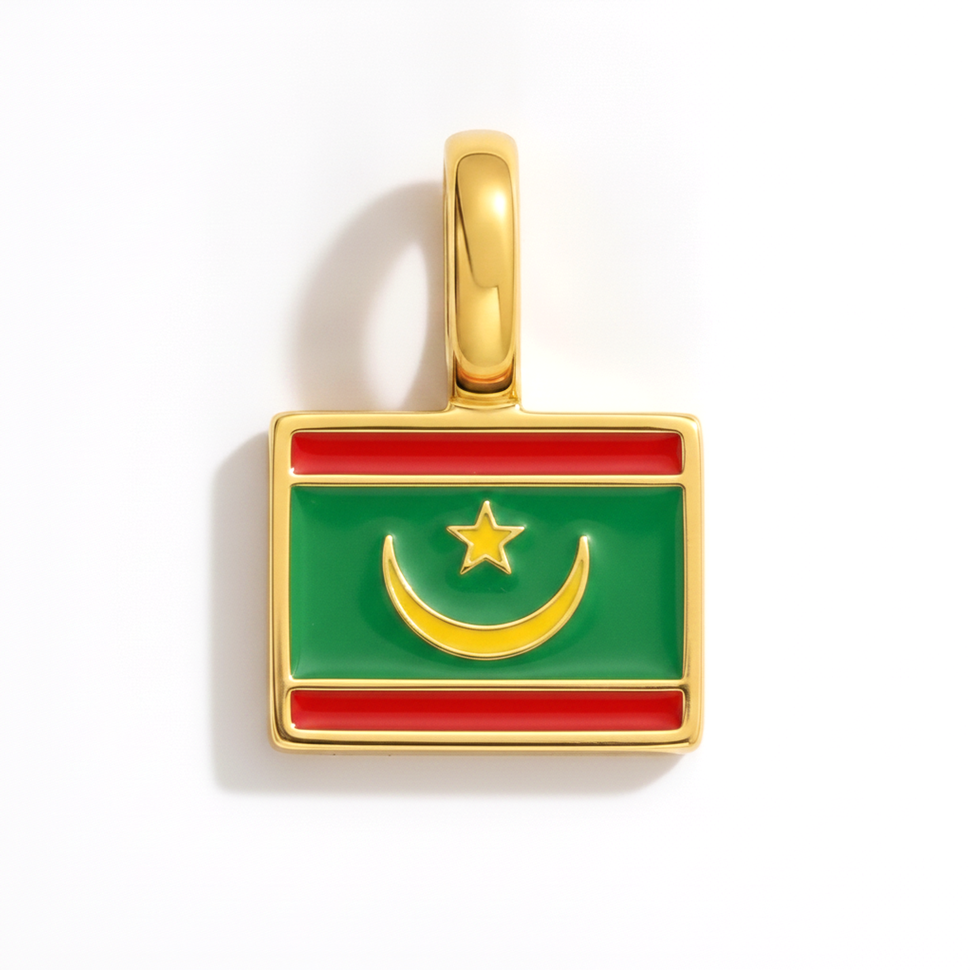Charm mauritania – square gold