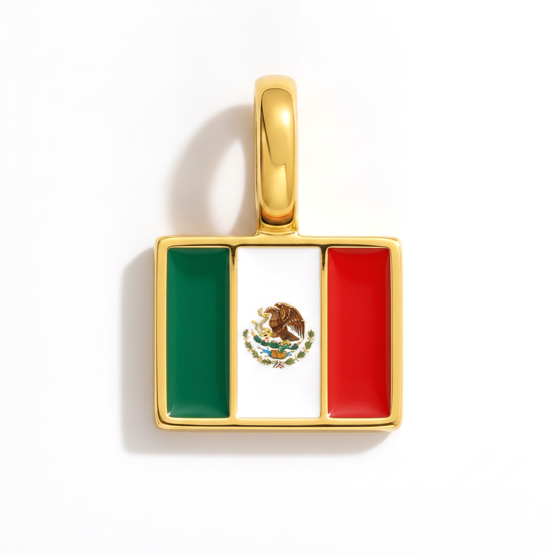 Charm mexico – square gold