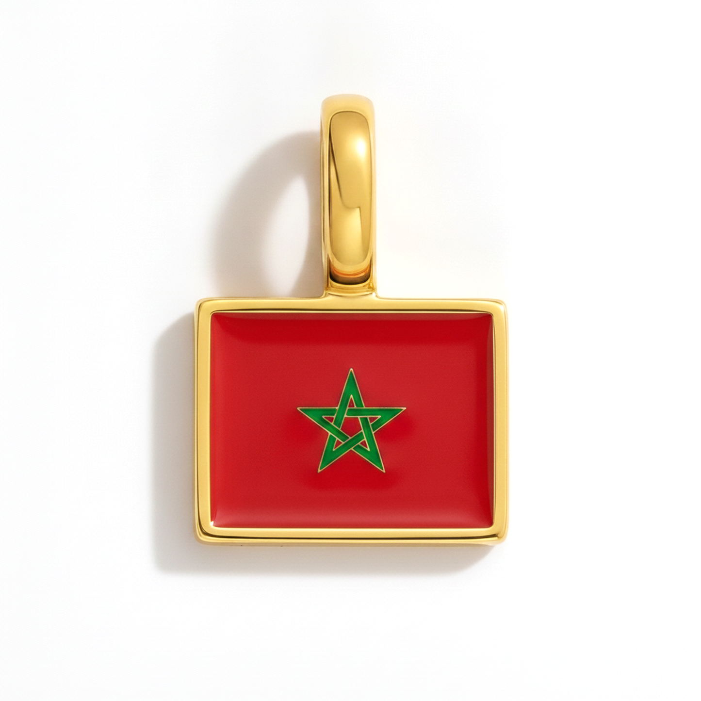 Charm morocco – square gold