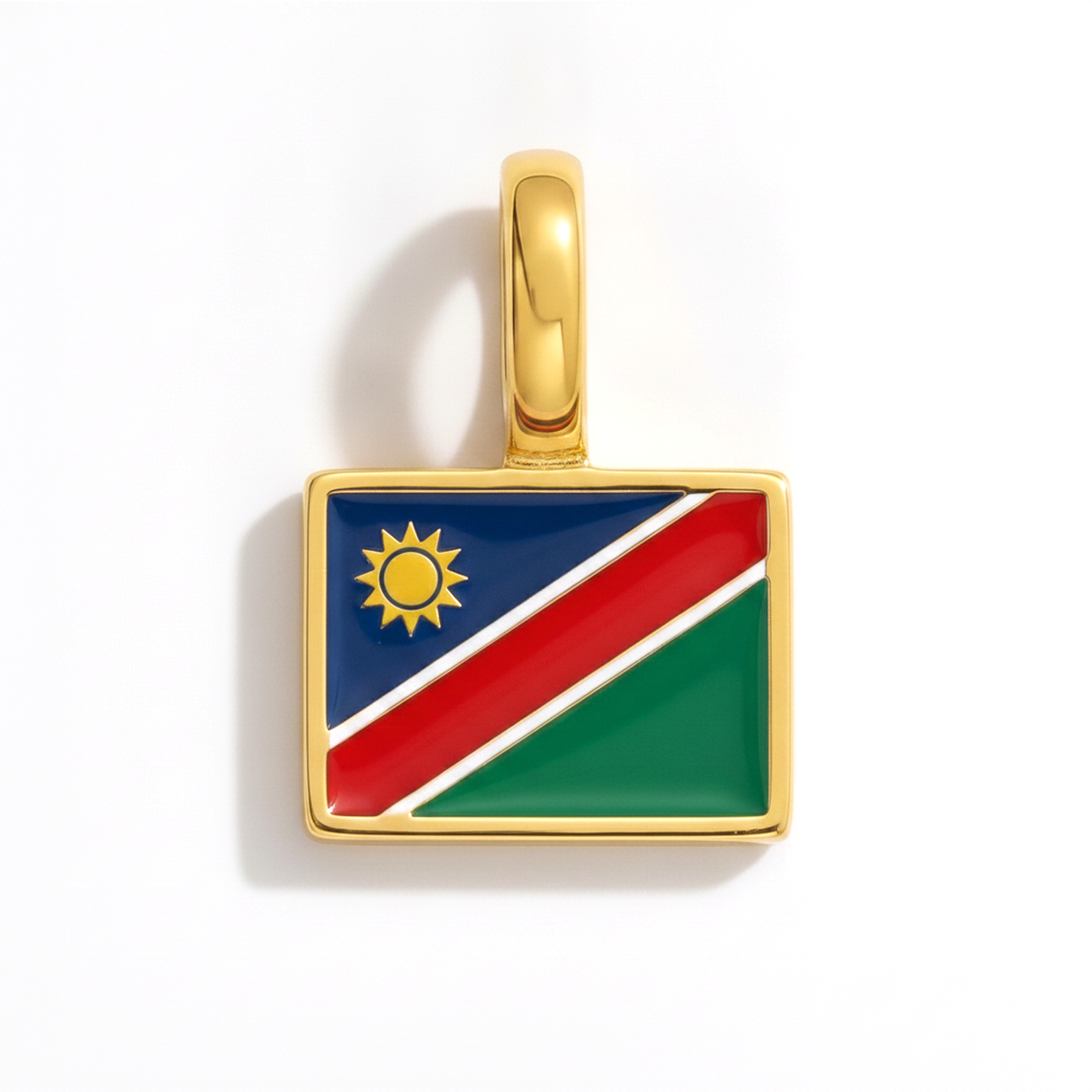 Charm namibia – square gold
