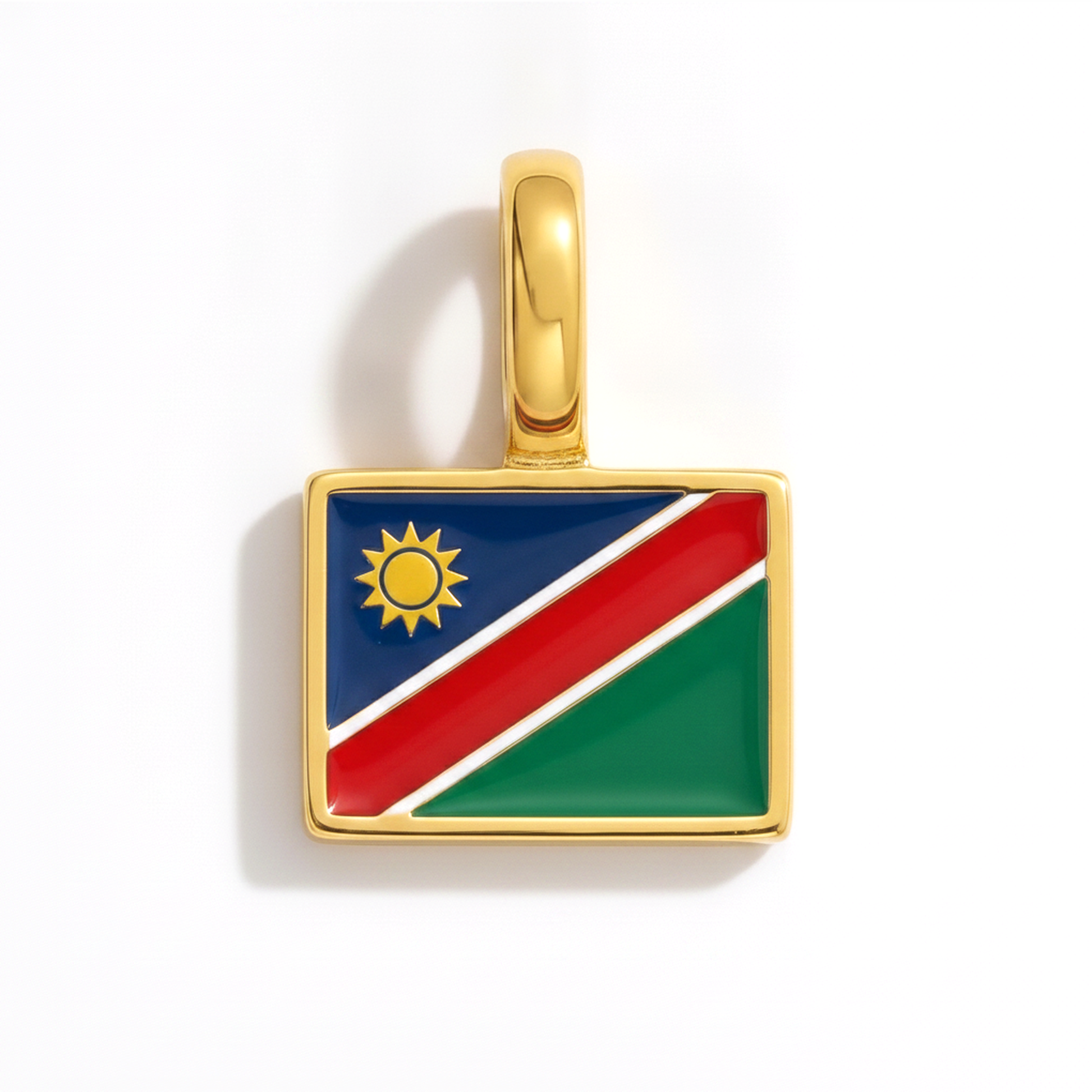 Charm namibia – square gold