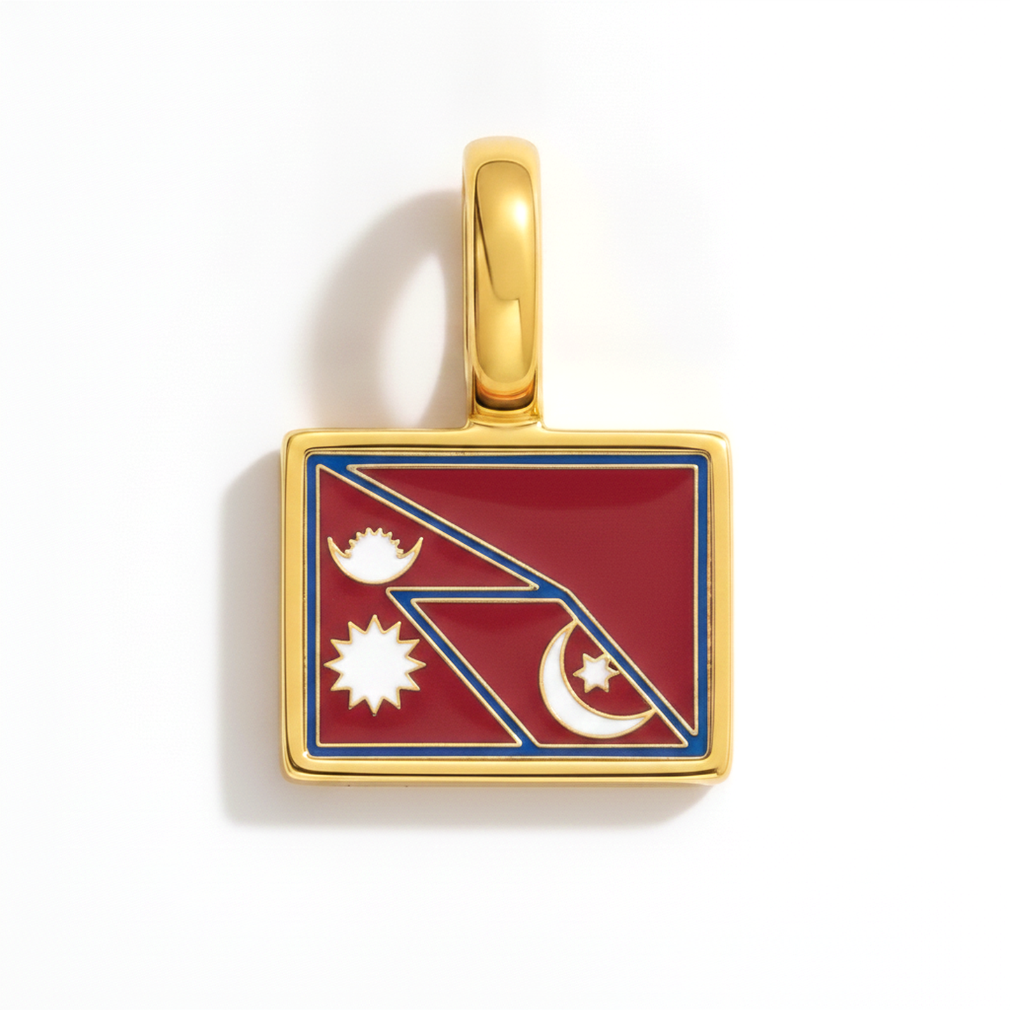 Charm nepal – square gold