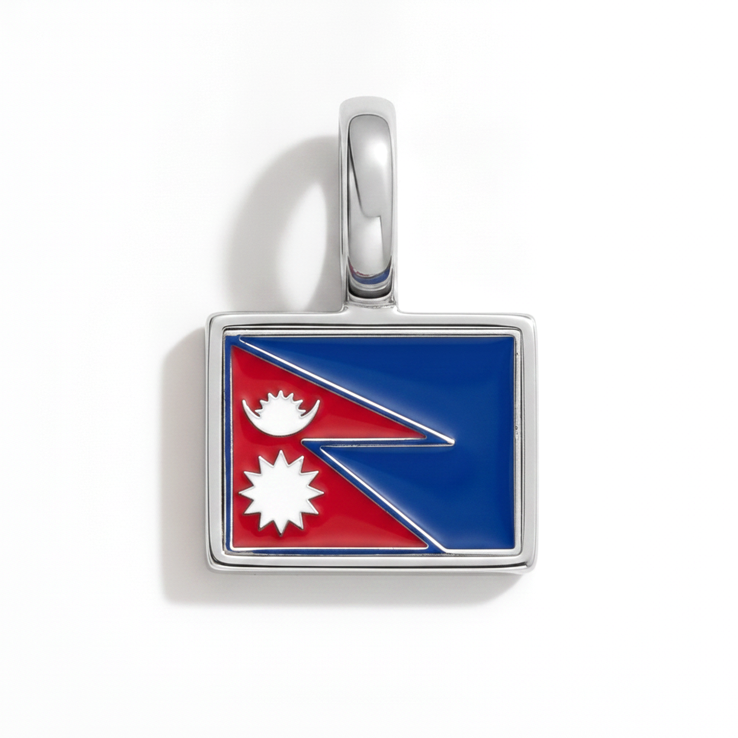 Charm nepal – square silver