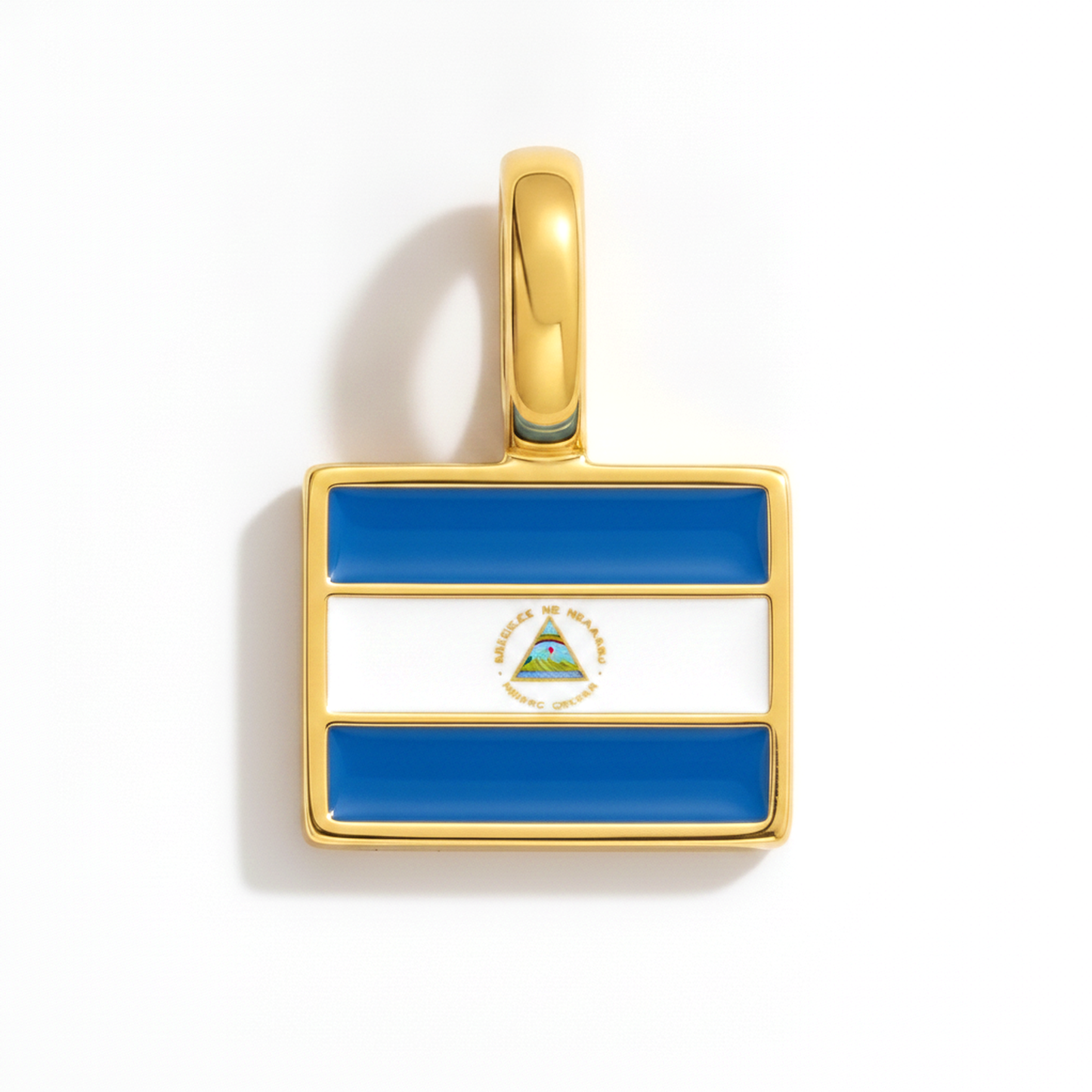 Charm nicaragua – square gold