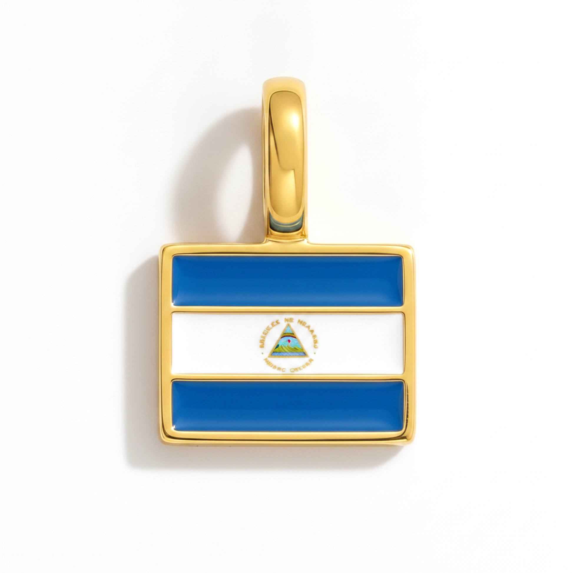 Charm nicaragua – square gold