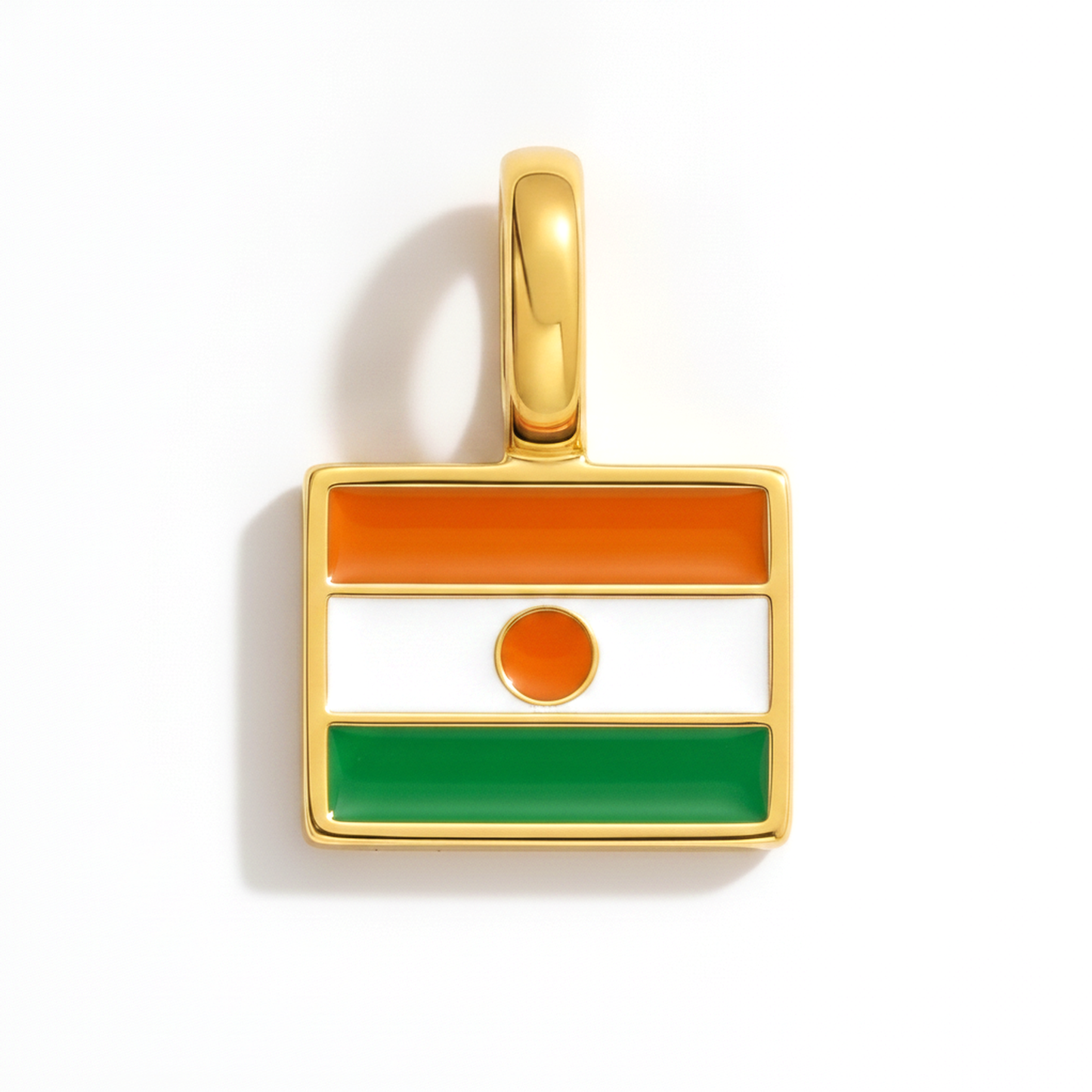 Charm niger – square gold