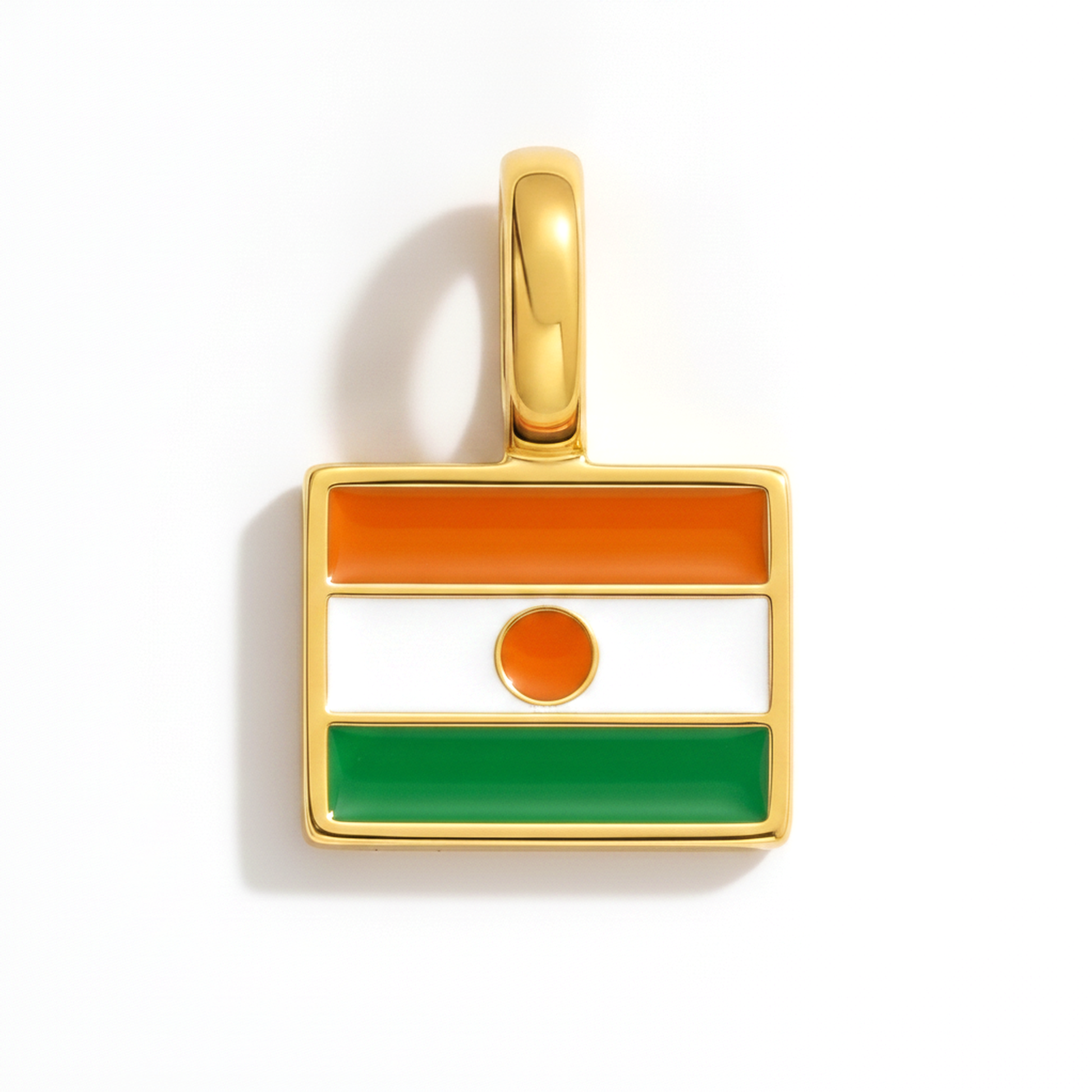 Charm niger – square gold