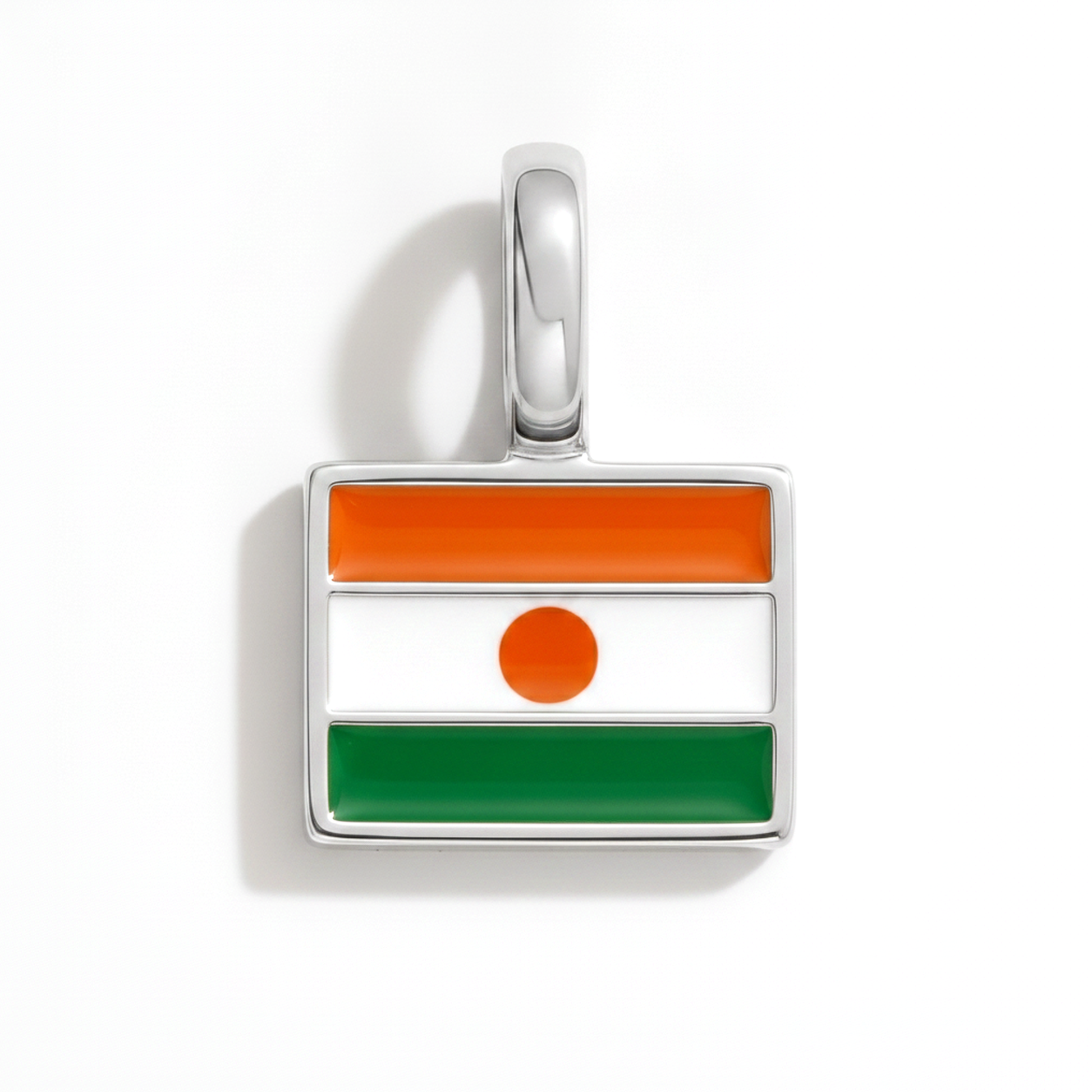 Charm niger – square silver