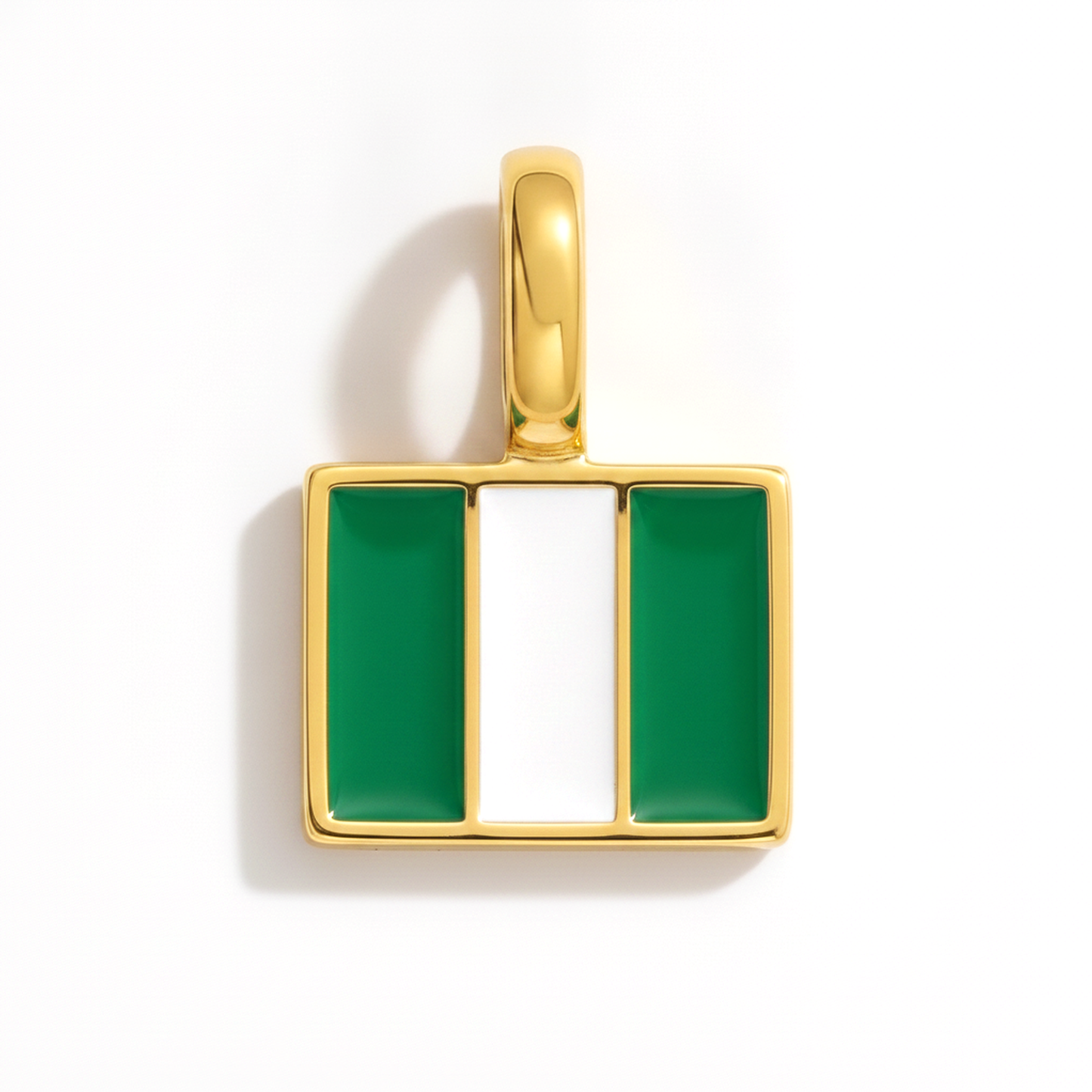 Charm nigeria – square gold