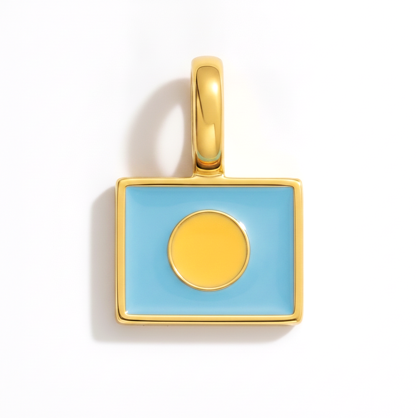 Charm palau – square gold