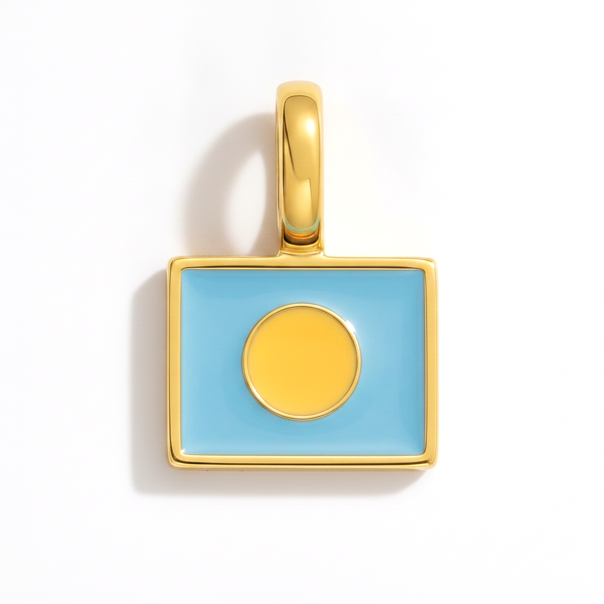 Charm palau – square gold