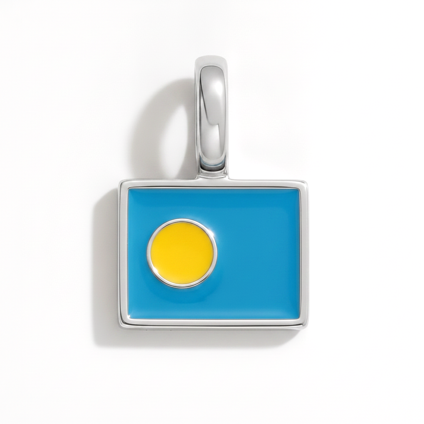 Charm palau – square silver