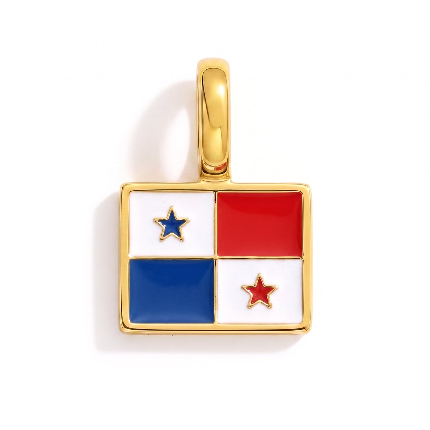 Charm panama – square gold