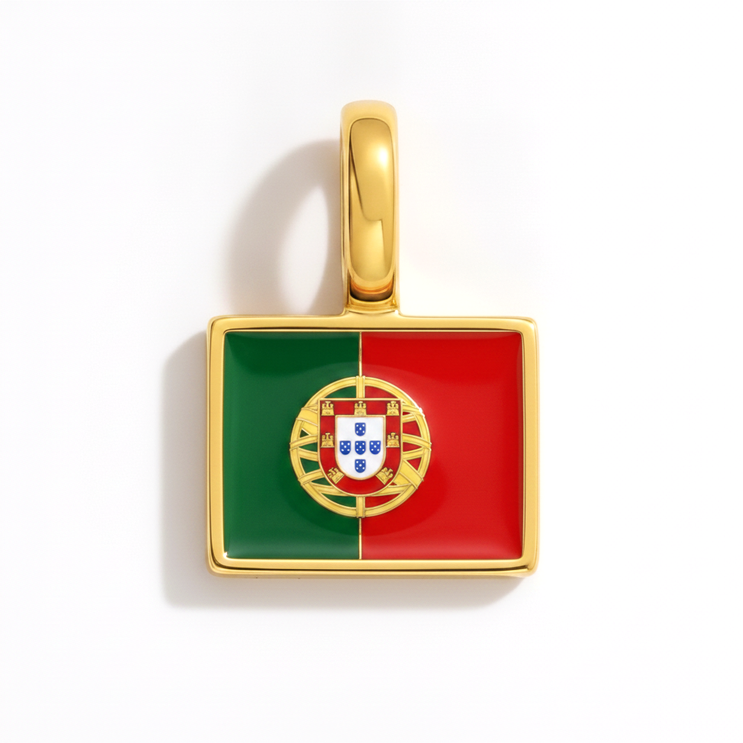 Charm portugal – square gold