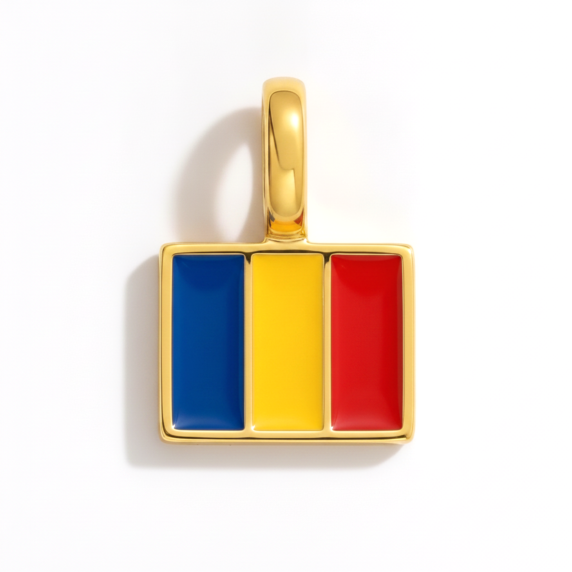 Charm romania – square gold