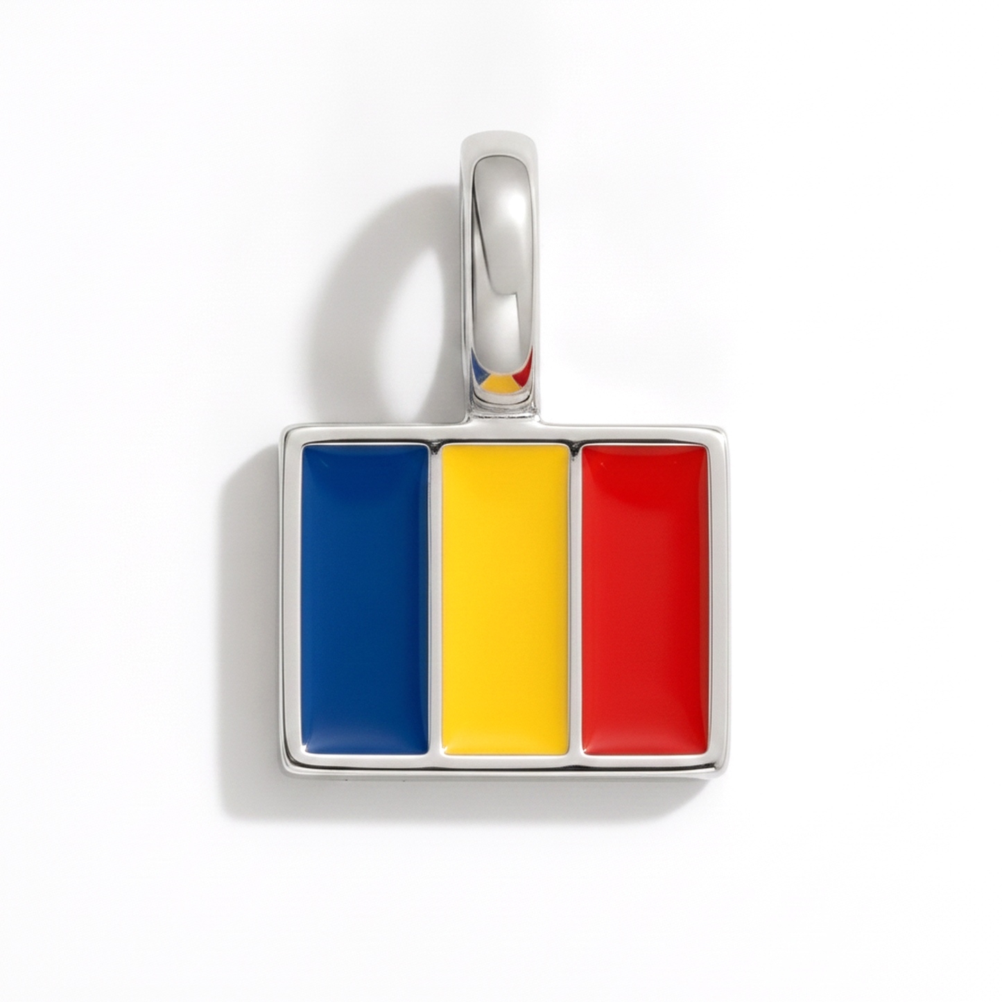 Charm romania – square silver
