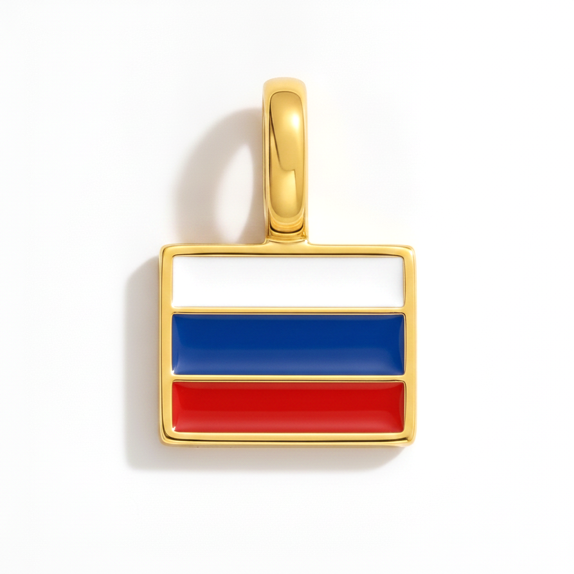 Charm russia – square gold