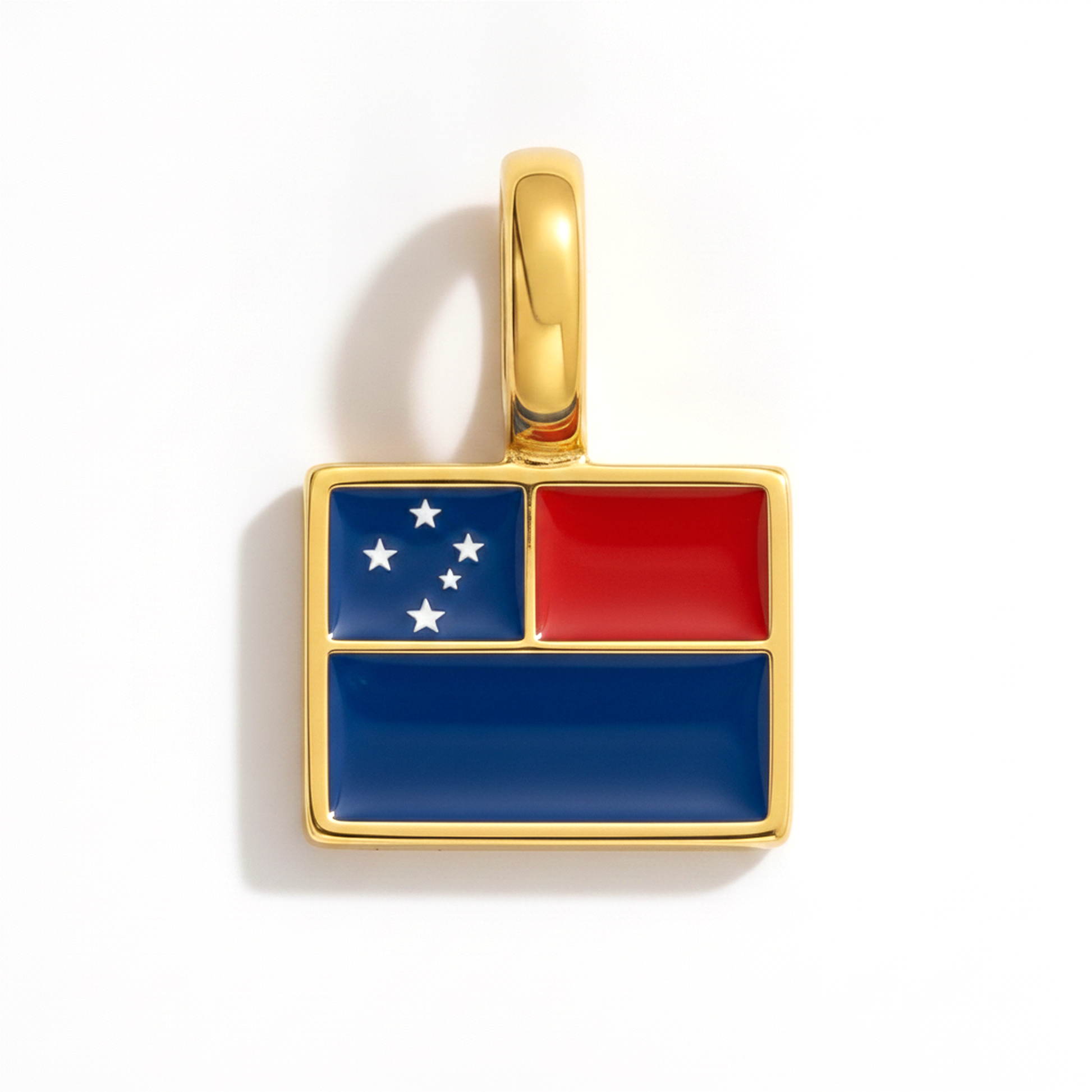 Charm samoa – square gold
