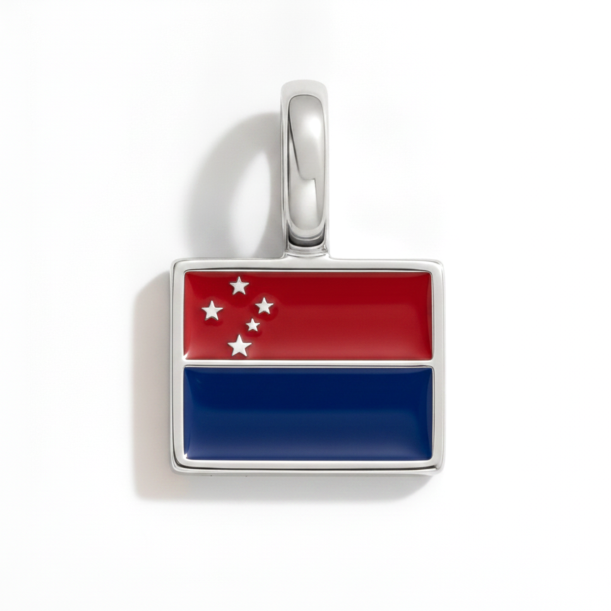 Charm samoa – square silver