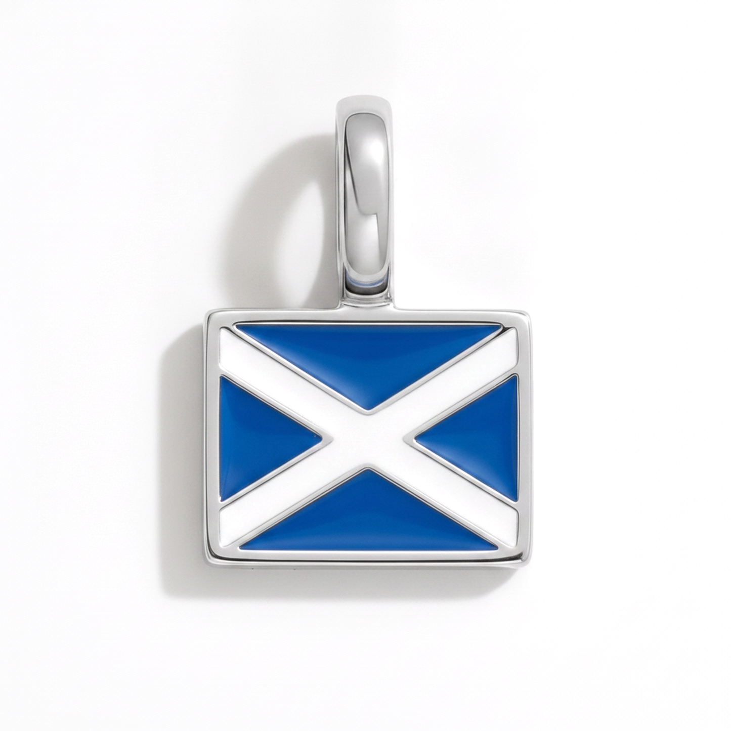 Charm scotland – square silver