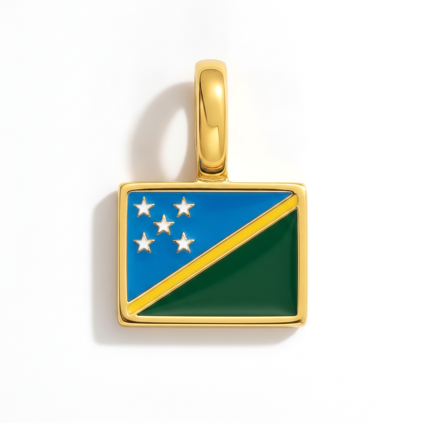 Charm solomonislands – square gold