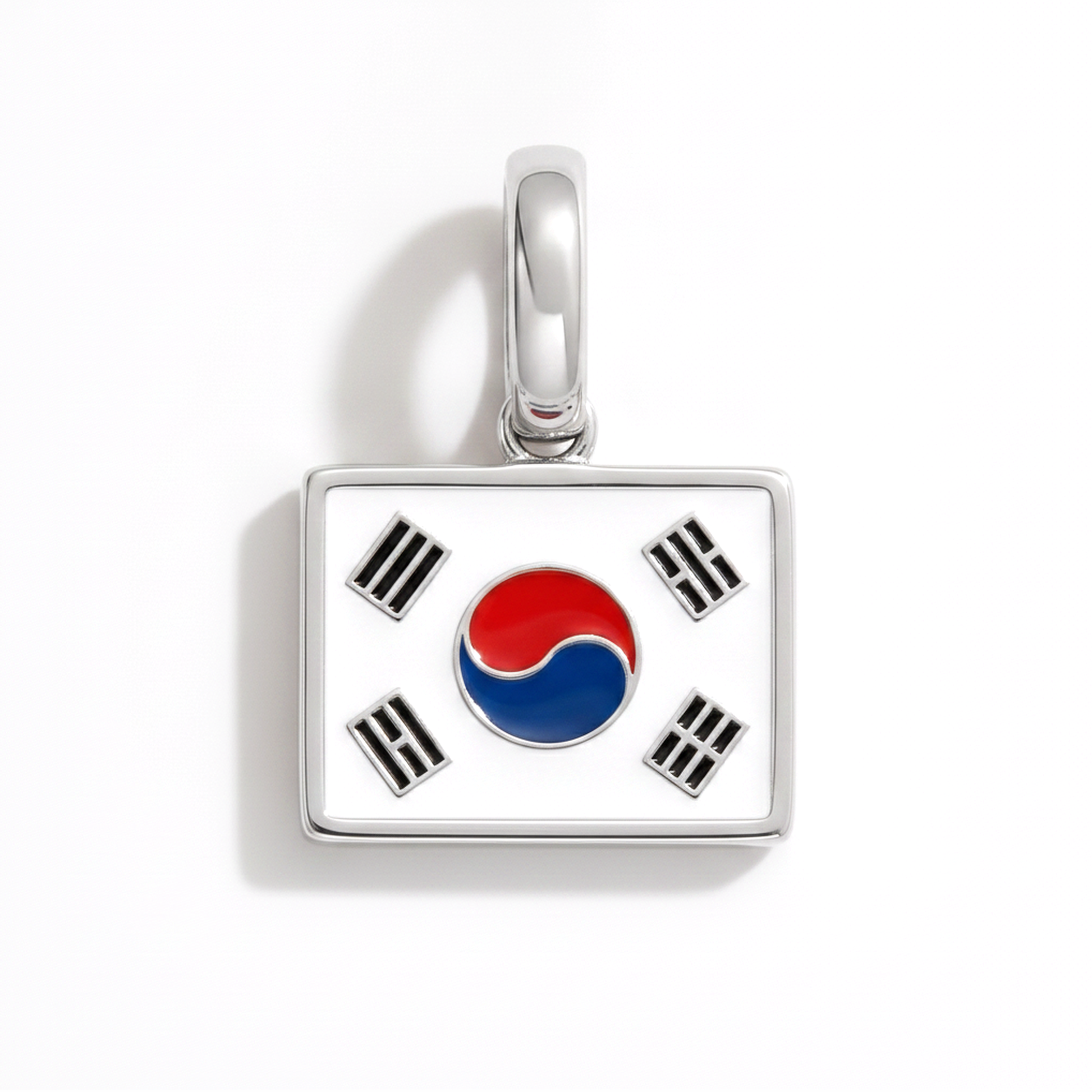 Charm southkorea – square silver