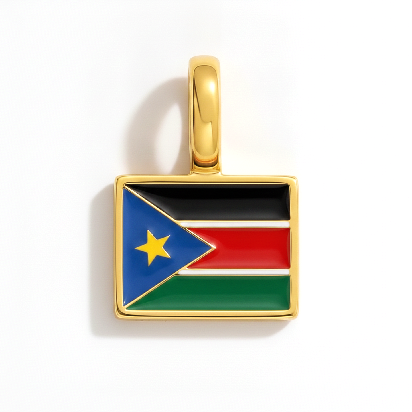 Charm southsudan – square gold