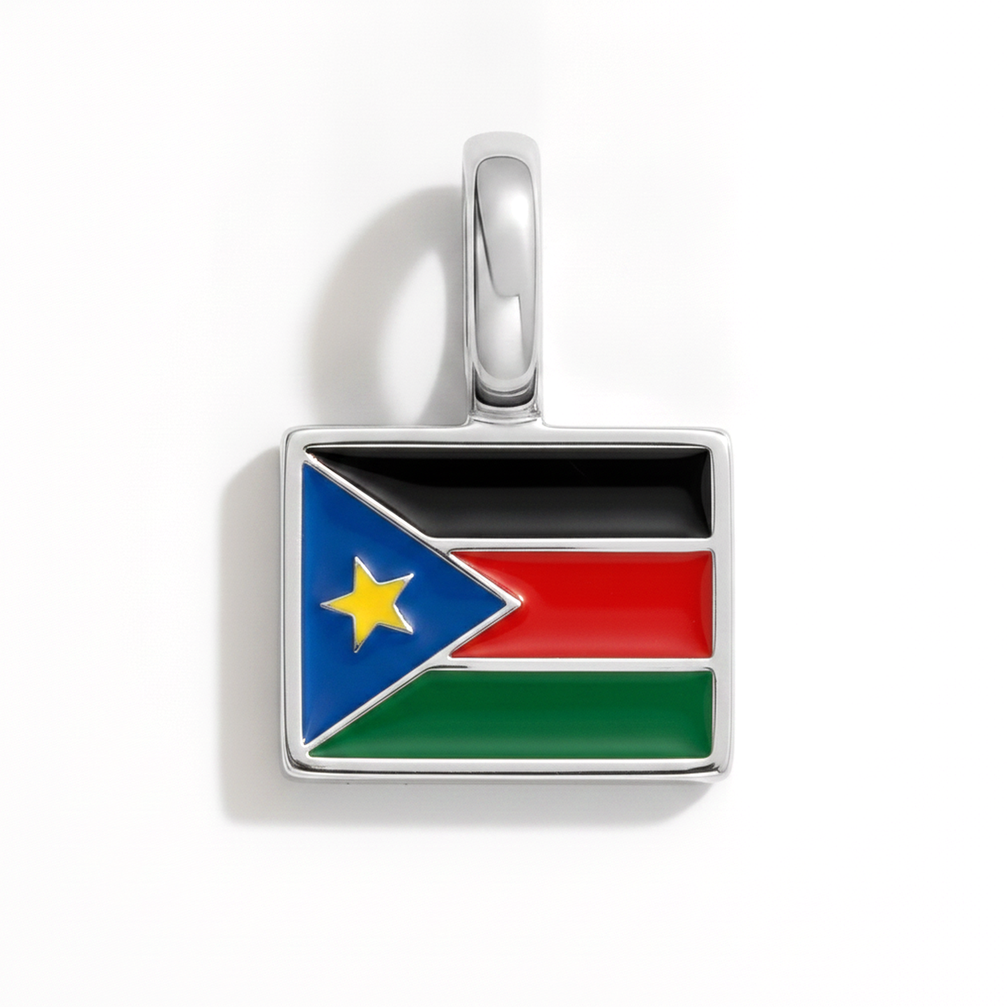 Charm southsudan – square silver