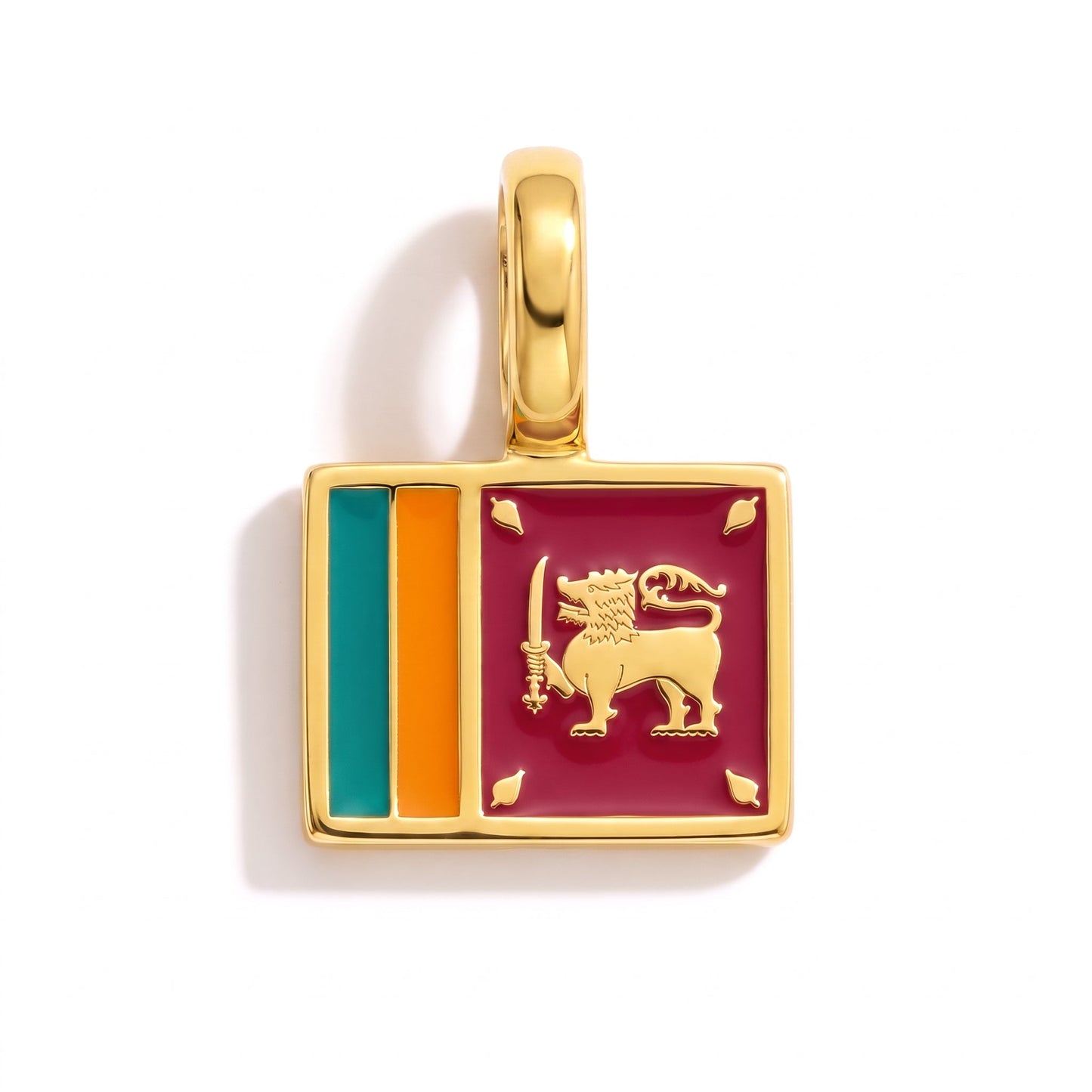 Charm srilanka – square gold