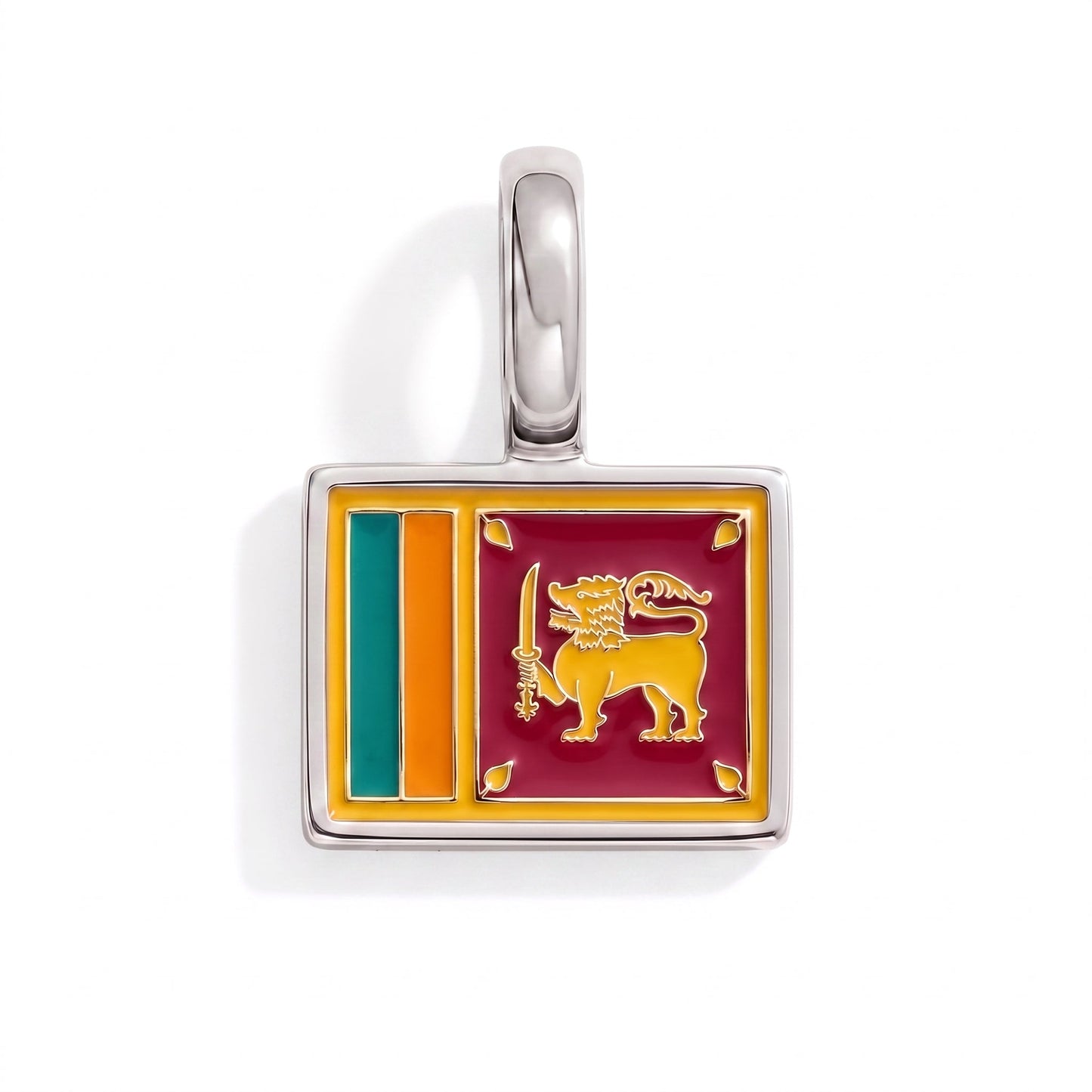 Charm srilanka – square silver