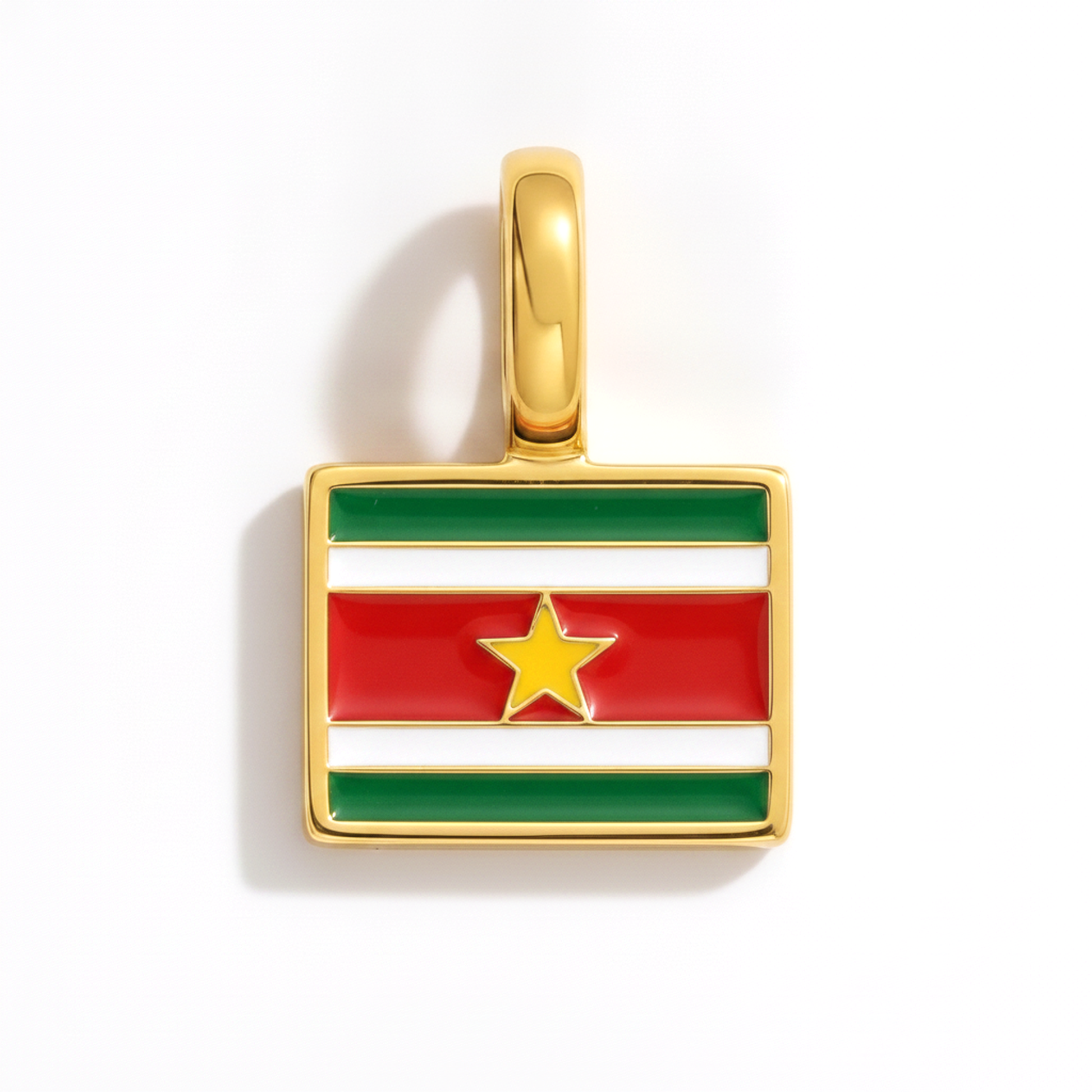 Charm suriname – square gold
