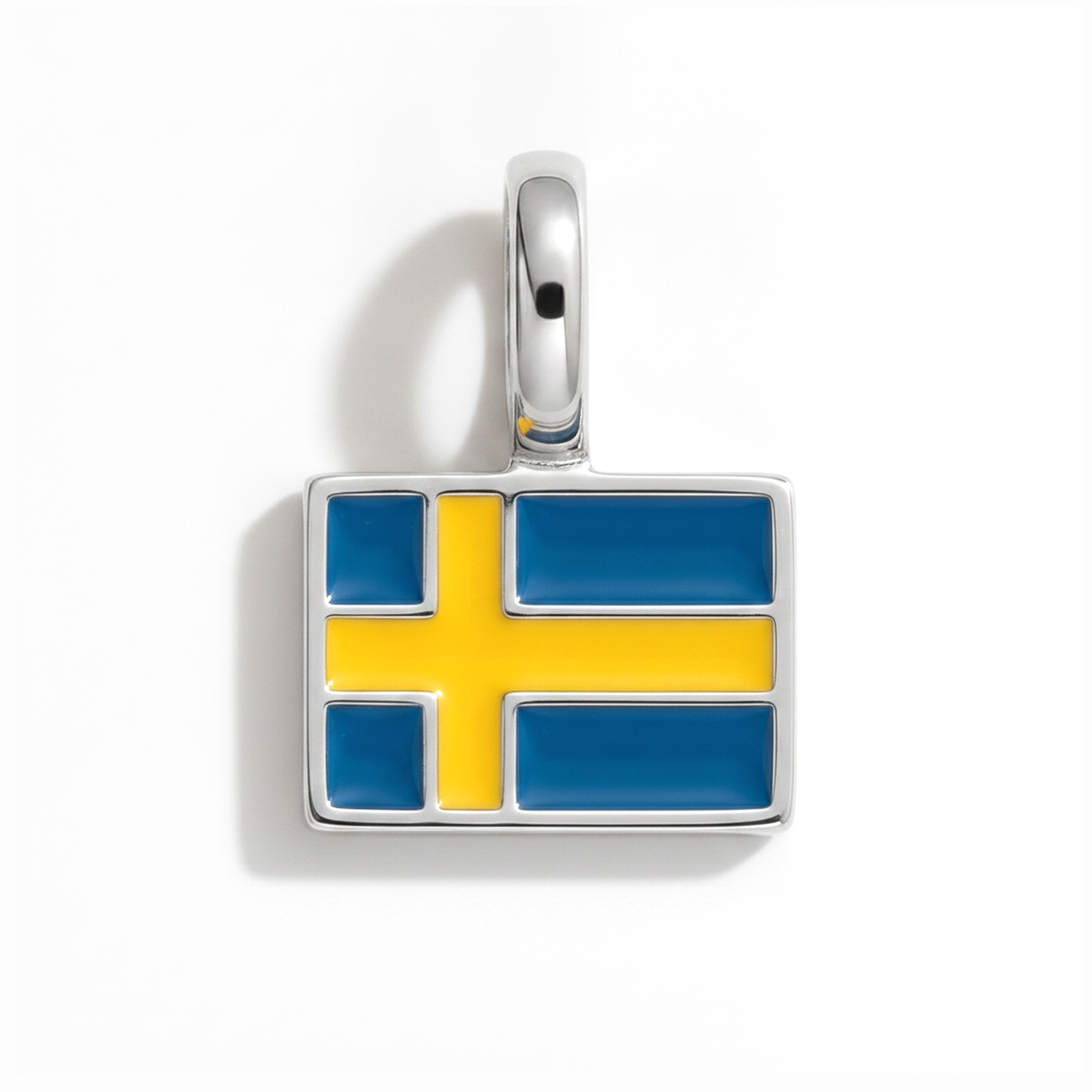 Charm sweden – square silver