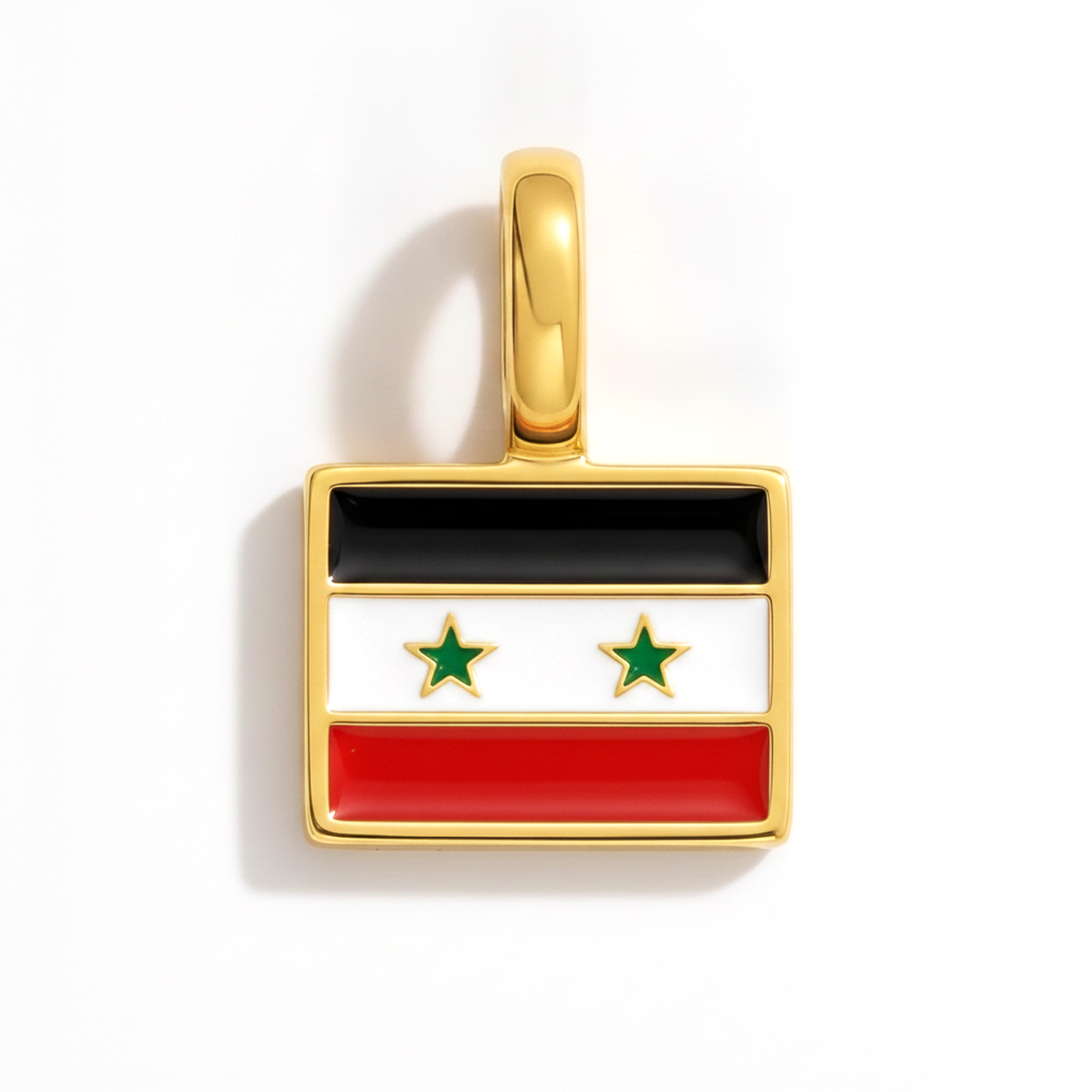 Charm syria – square gold