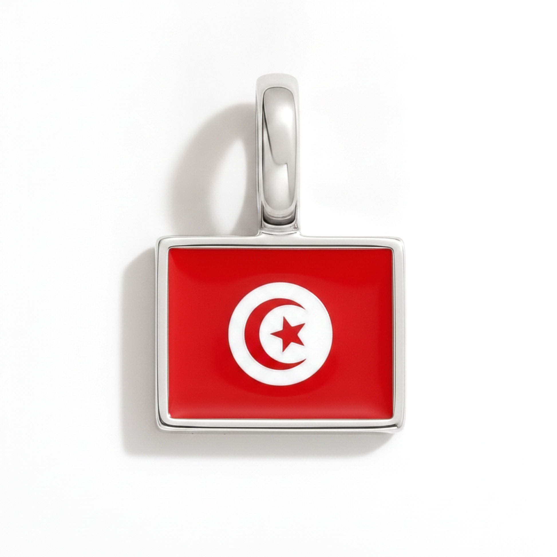 Charm tunisia – square silver