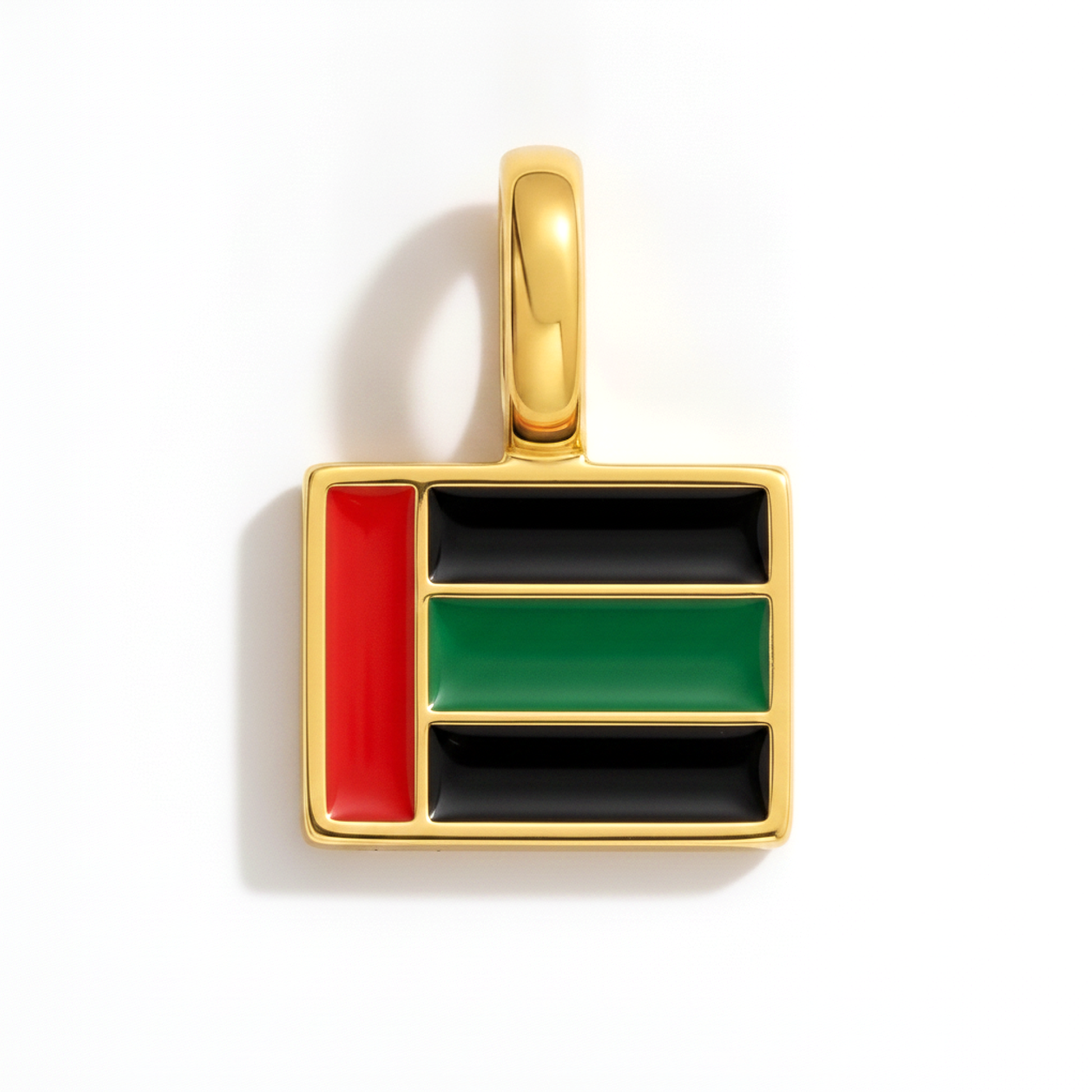 Charm unitedarabemirates – square gold
