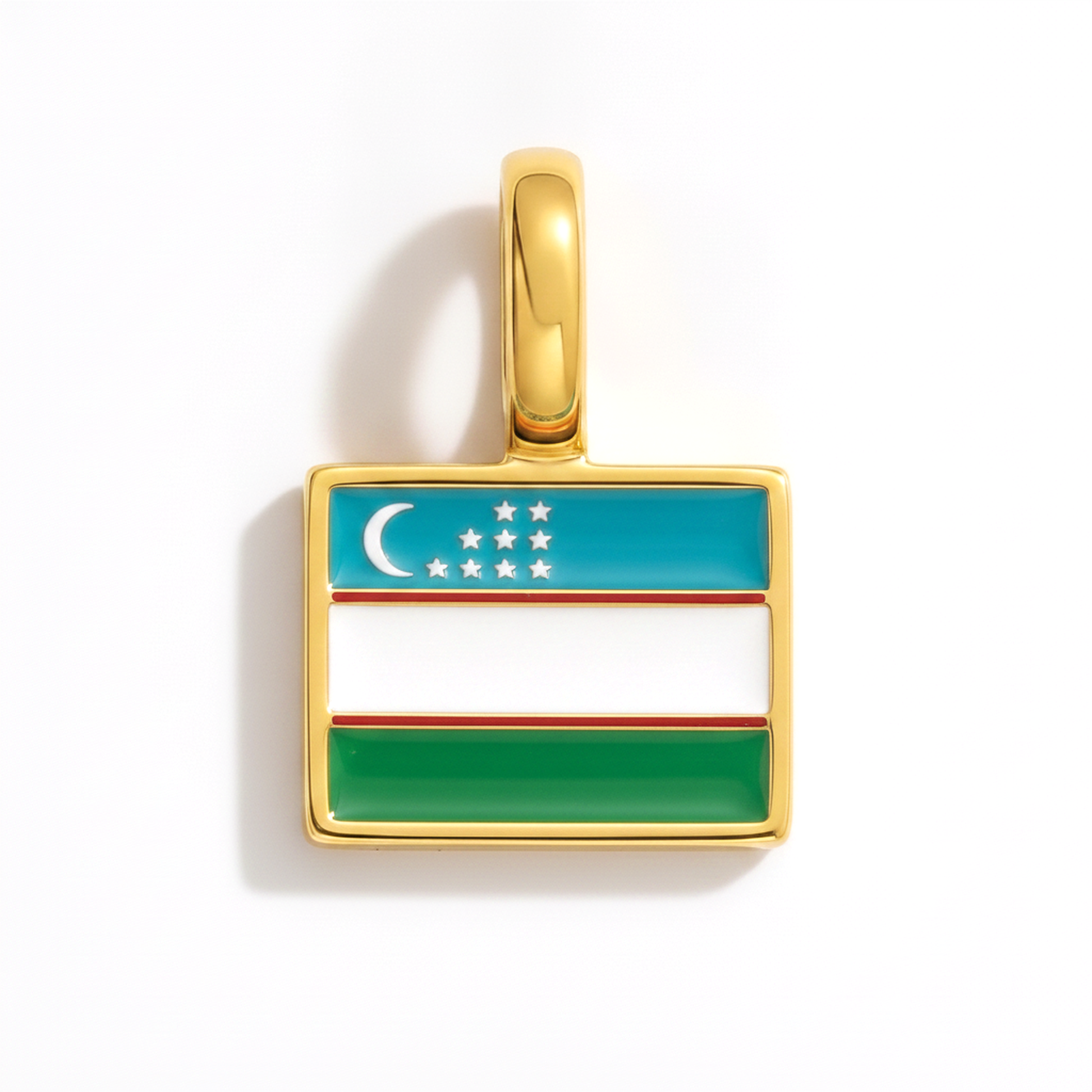 Charm uzbekistan – square gold